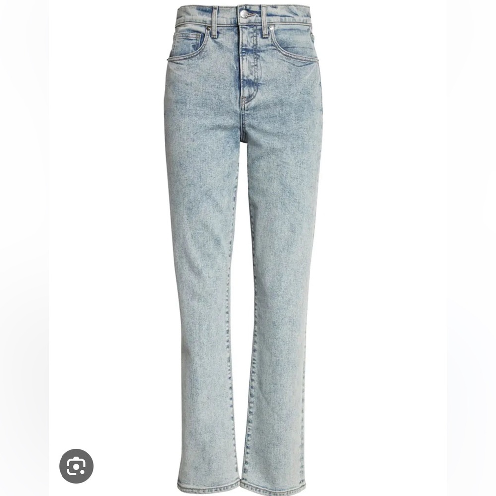 Veronica Beard- Ryleigh High Rise Slim Straight Jeans - Picture 2 of 11